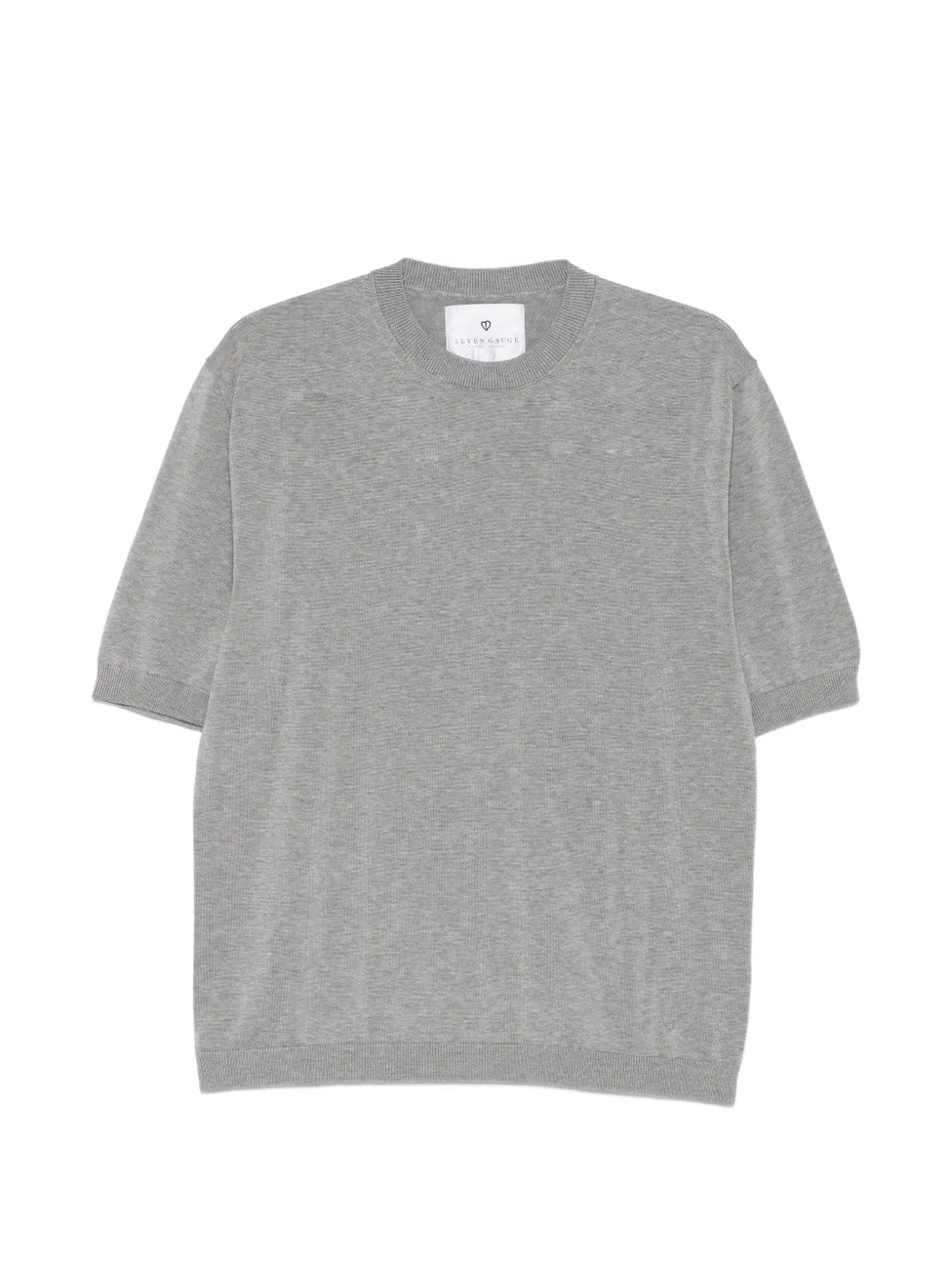 SEVEN GAUGE T-shirt in cotone a maniche corte - Grigio