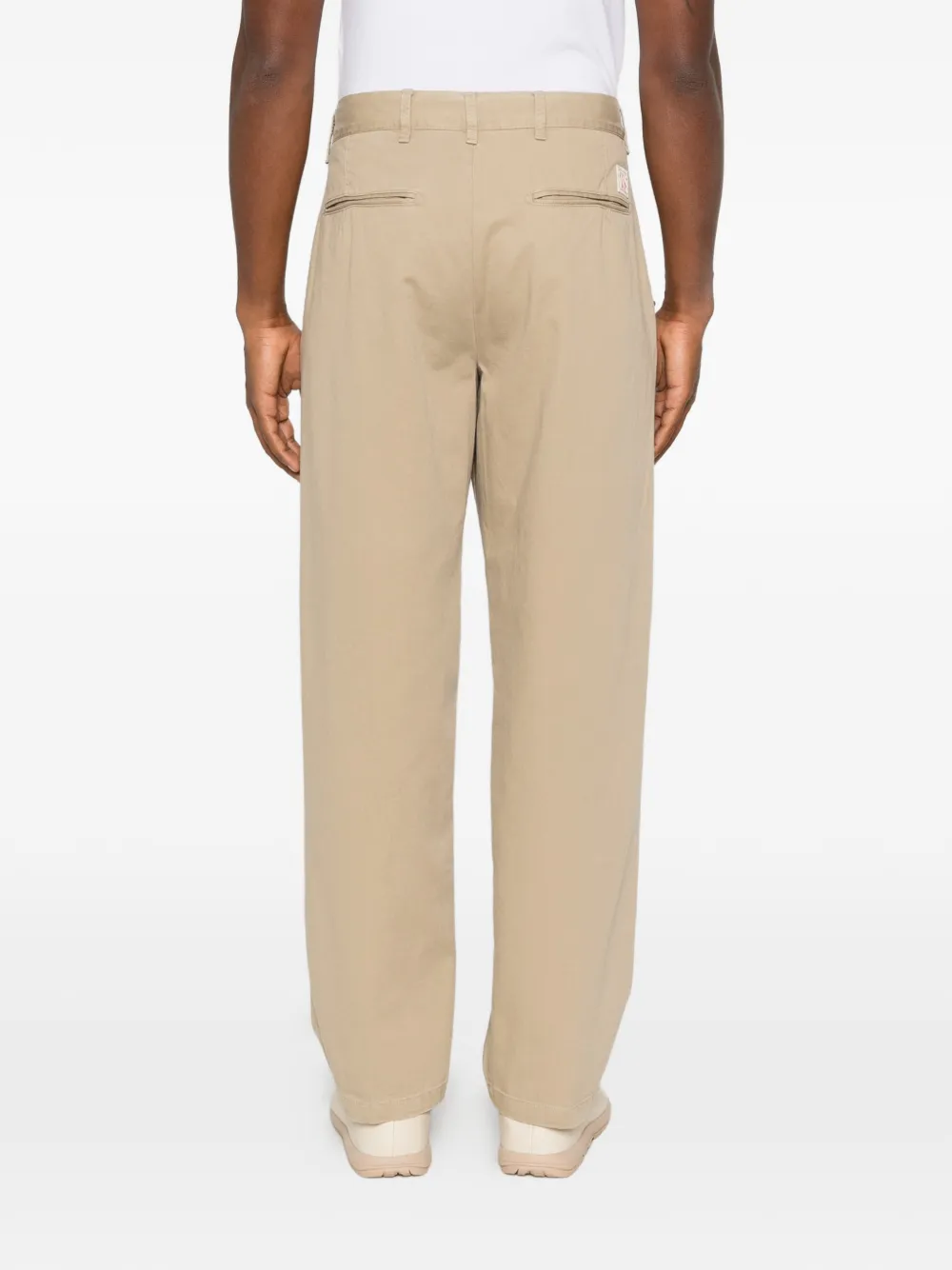 White Sand Plooibroek Beige