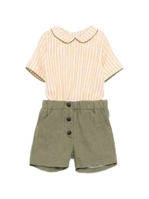 La Stupenderia striped shorts set