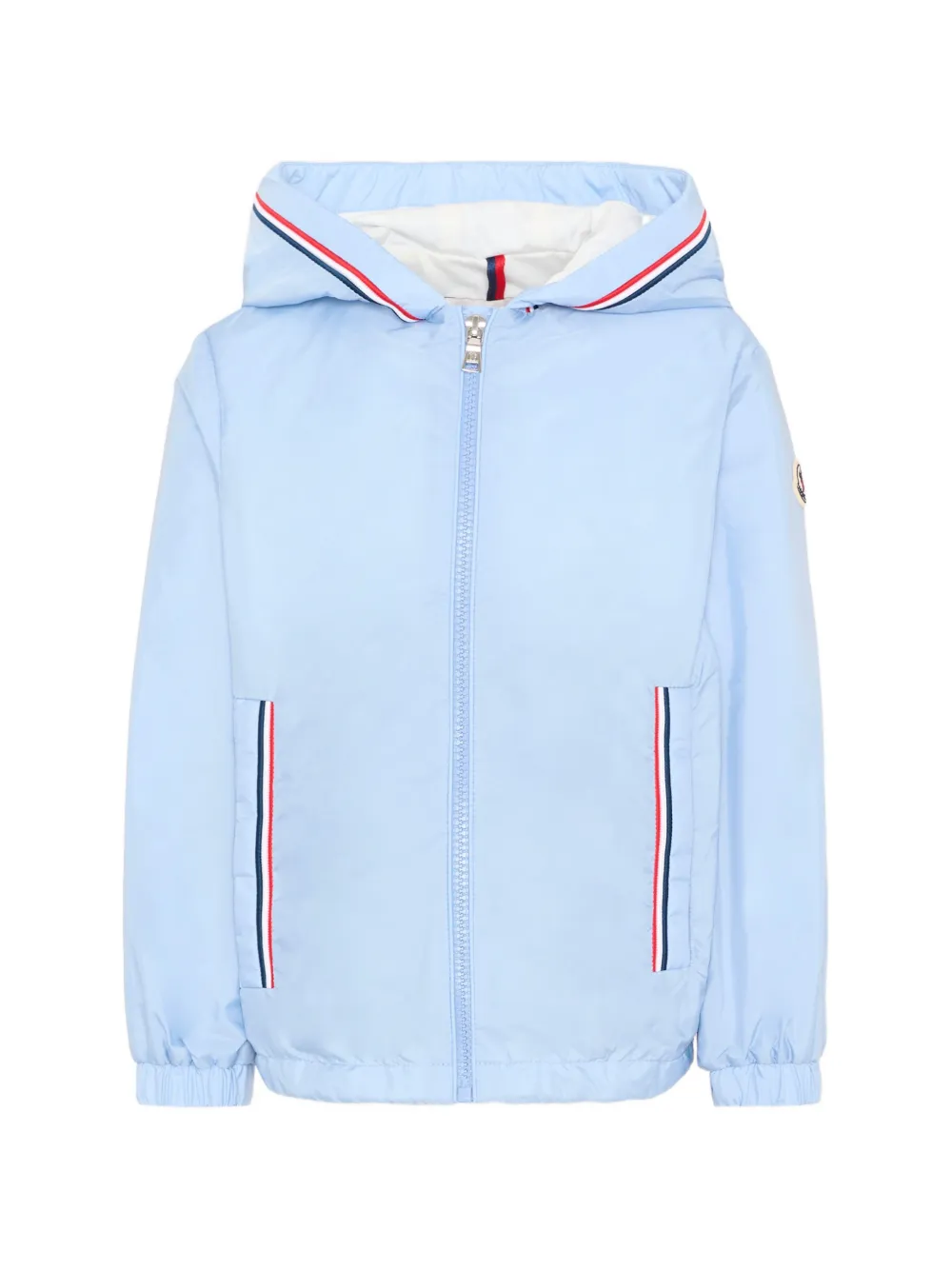 Moncler Enfant Granduc windjack met capuchon Blauw