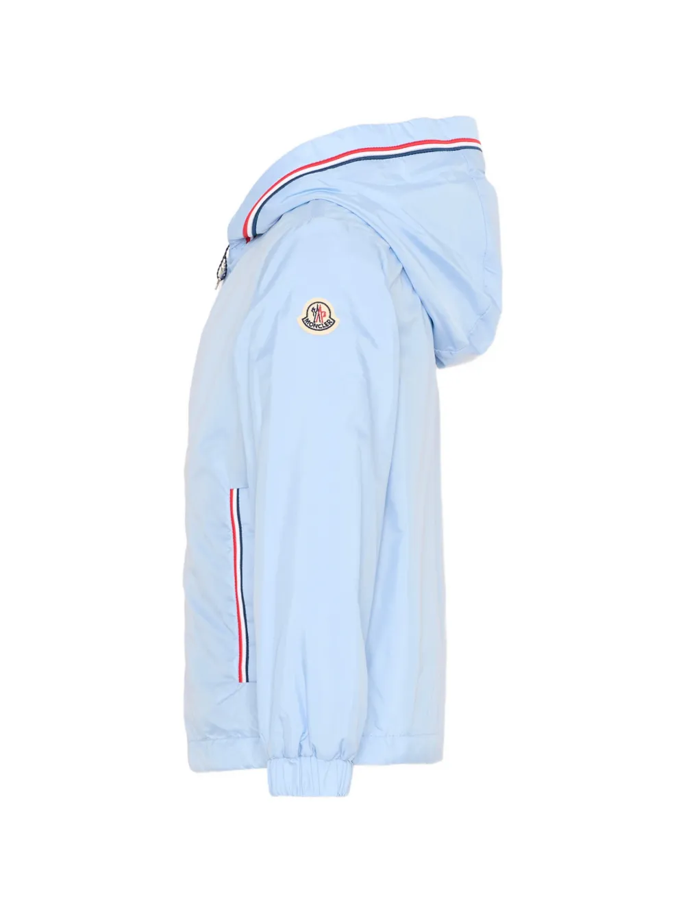 Moncler Enfant Granduc windjack met capuchon Blauw