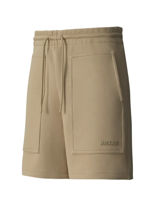 Mackage Elwood-r Patch-pocket Track Shorts in Neutrals