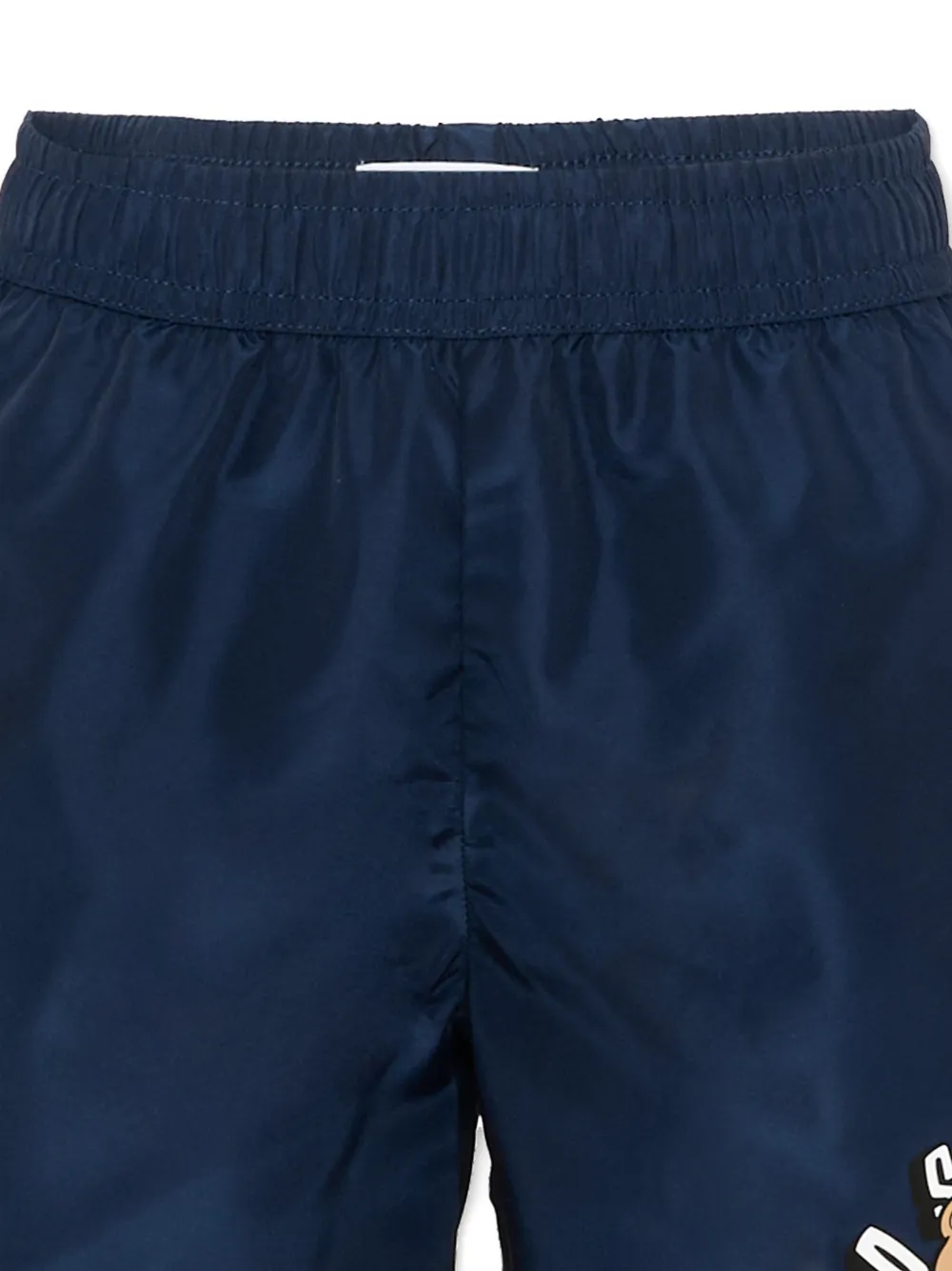 Moschino Kids Zwembroek met beerprint Blauw