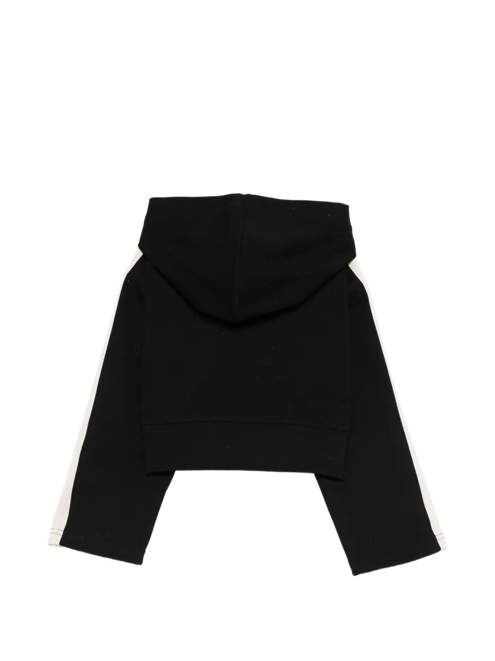 Palm Angels Kids Hoodie met gestreept detail Zwart