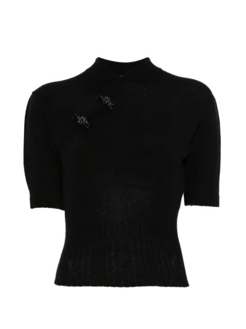 Simone Rocha bead-embellished sweater