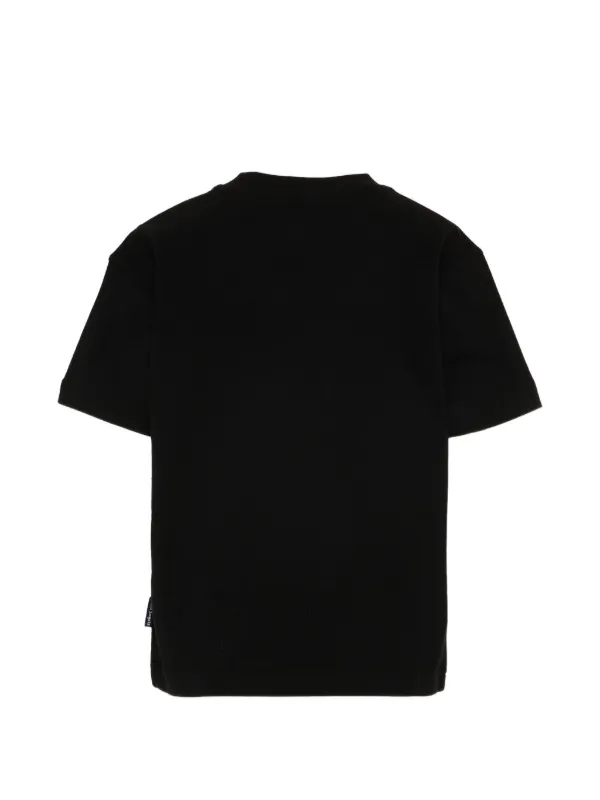 Palm Angels Kids Graphic short-sleeves T-shirt | Black | FARFETCH