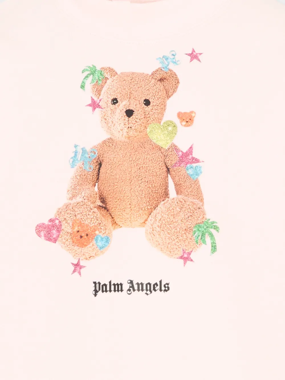  Palm Angels Kids Teddy-bear Sweatshirt - Pink 