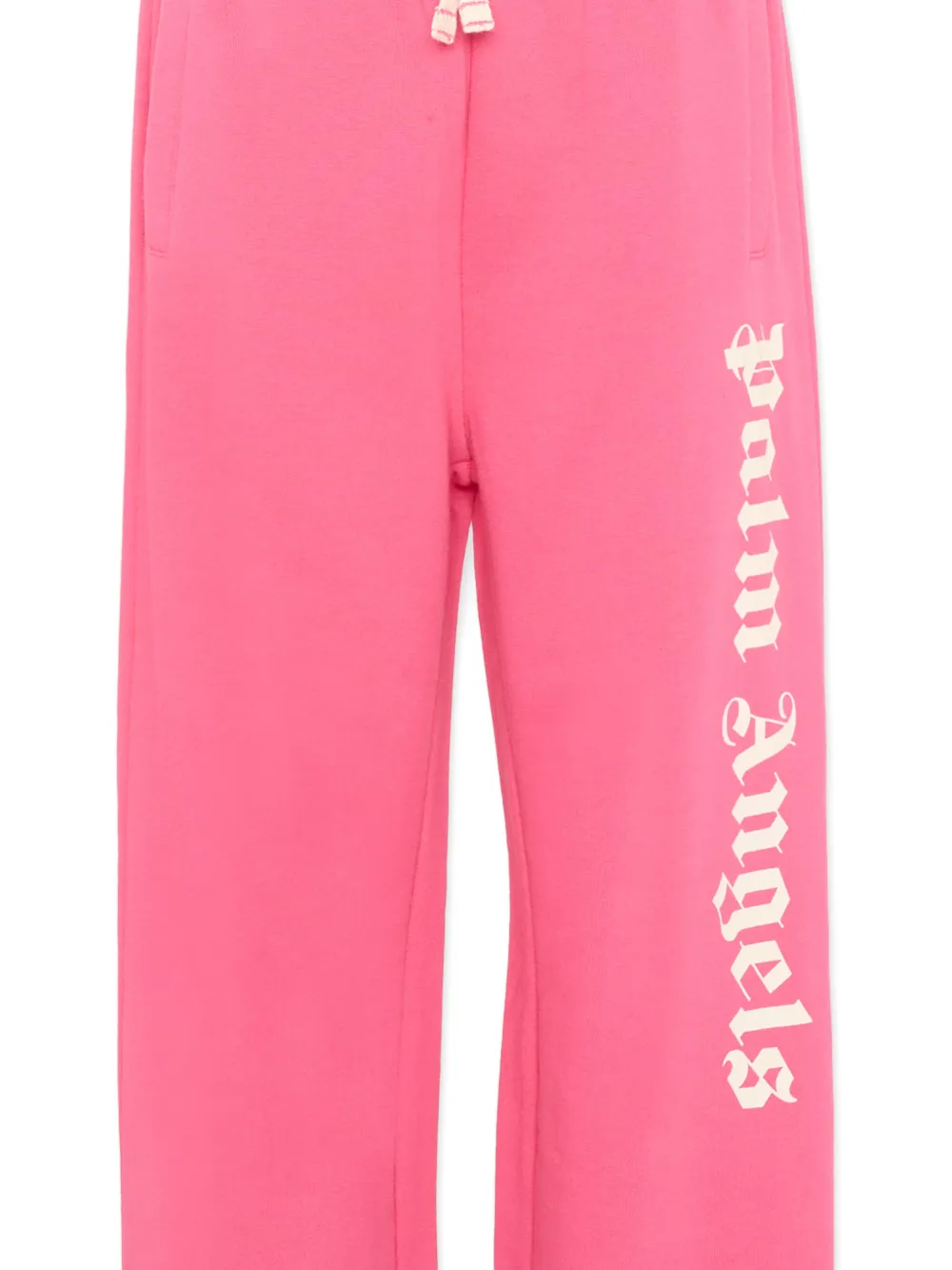 Palm Angels Kids Broek met trekkoord en logodetail Roze
