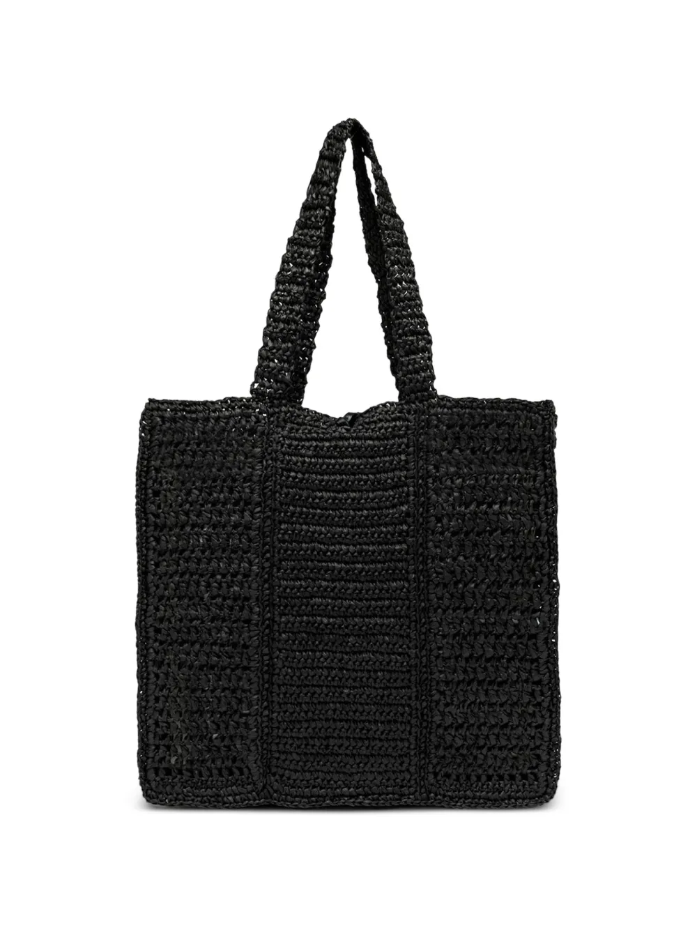 GIANNI CHIARINI Nefeli Crochet Drawstring Tote Bag | Black | FARFETCH