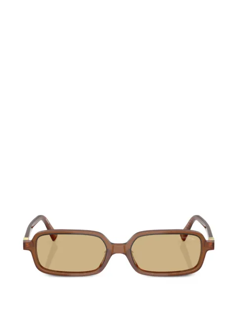 Miu Miu Eyewear Zonnebril met rechthoekig montuur