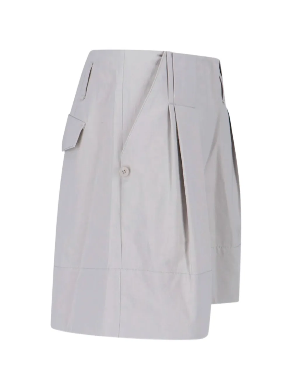  Low Classic Pantalones Cortos Con Pinzas - Gris 