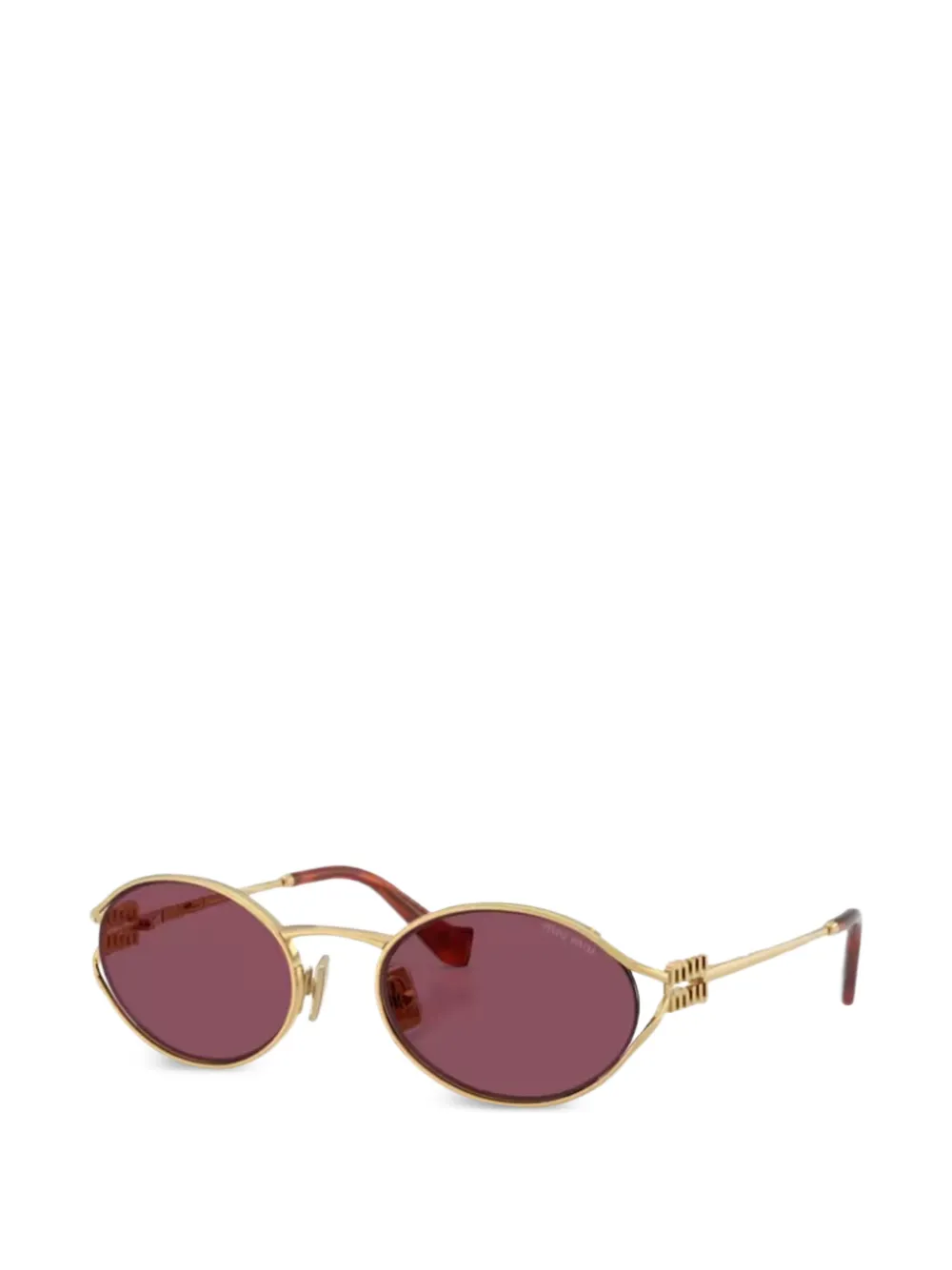 Miu Miu Eyewear round-frame sunglasses - Oro