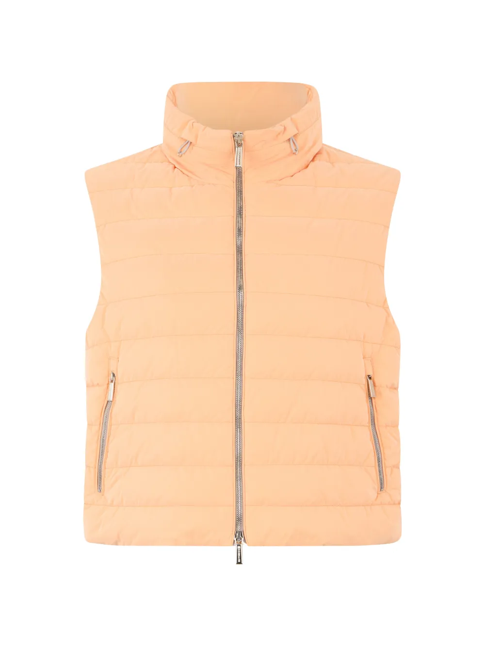 Moorer quilted gillet - Orange