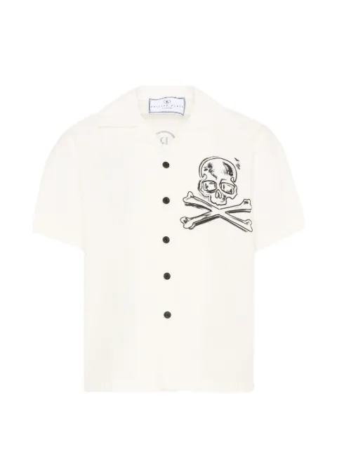Philipp Plein Junior short-sleeves skull shirt
