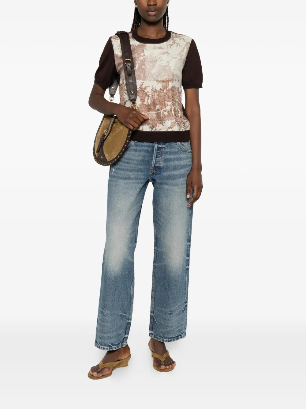Pierre-Louis Mascia T-shirt Bruin