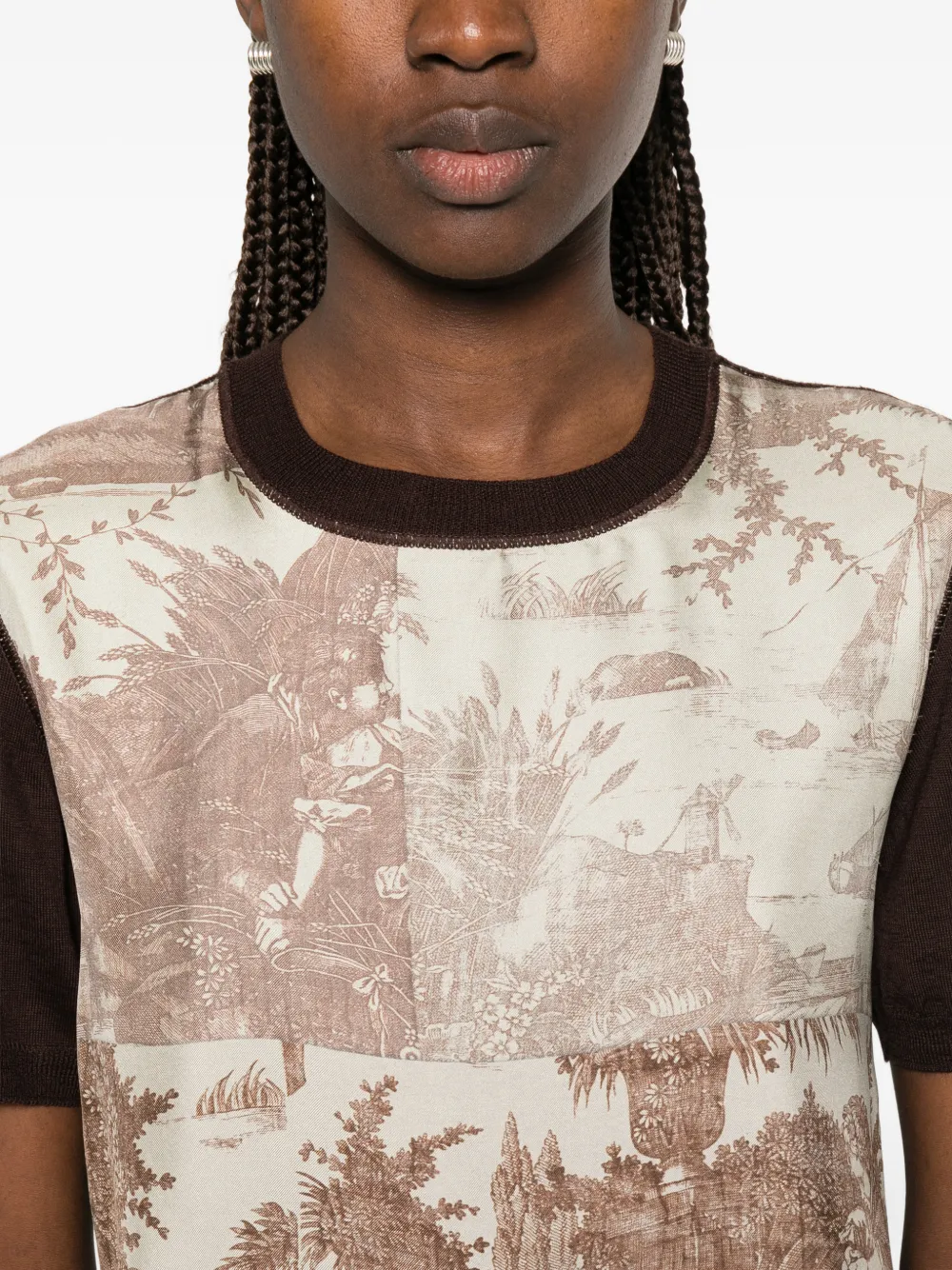 Pierre-Louis Mascia T-shirt Bruin