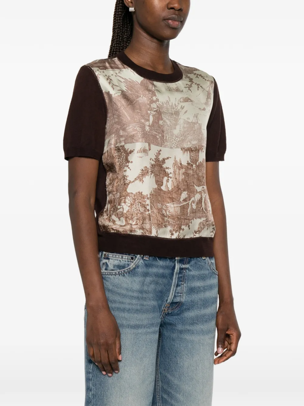 Pierre-Louis Mascia T-shirt Bruin