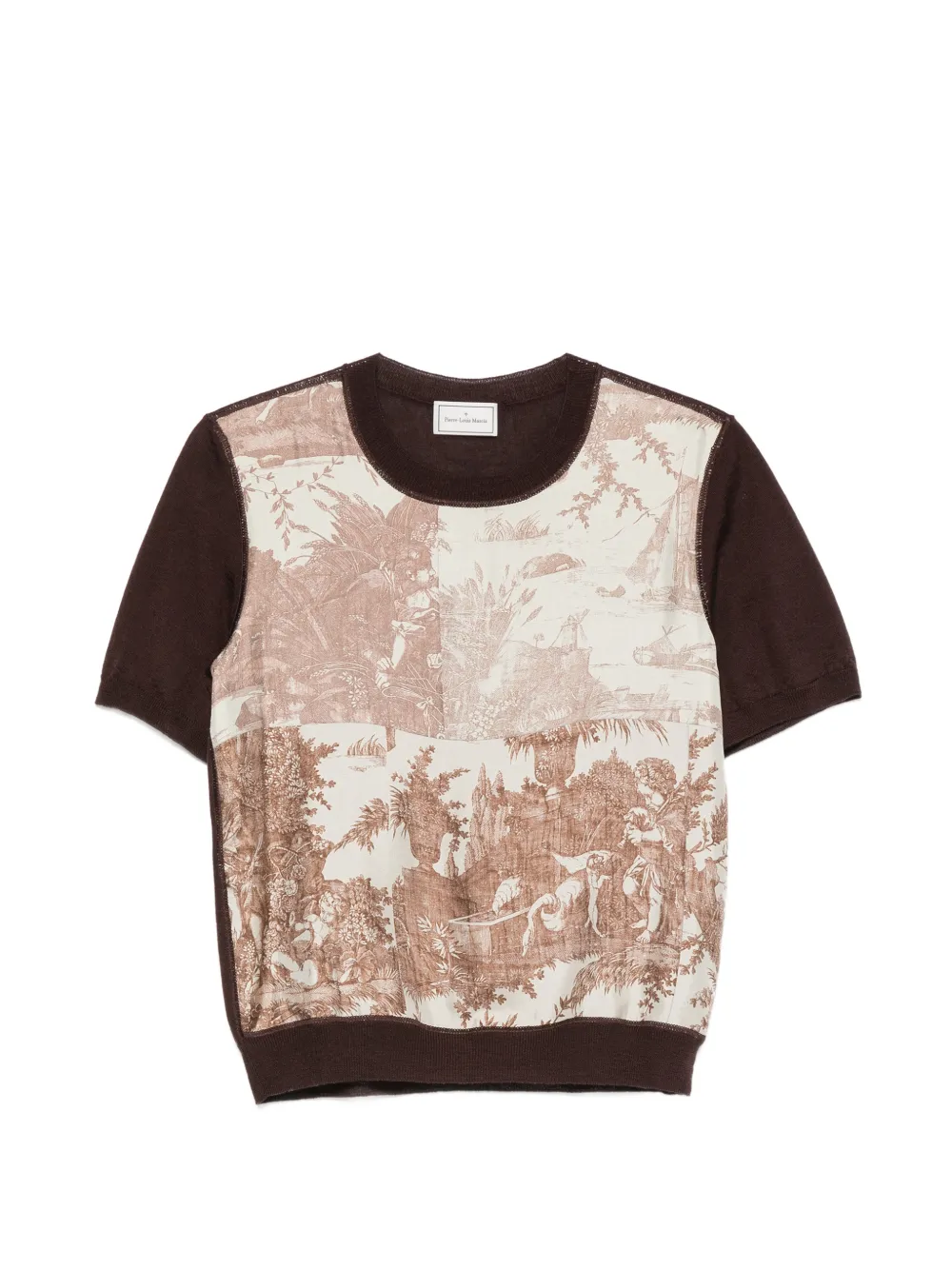 Pierre-Louis Mascia short-sleeves T-shirt - Marrone