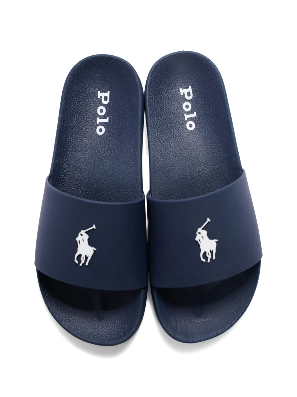 POLO RALPH LAUREN KIDS logo slides Blauw