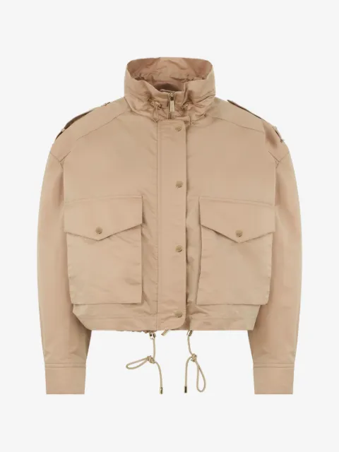 Moorer cropped jacket