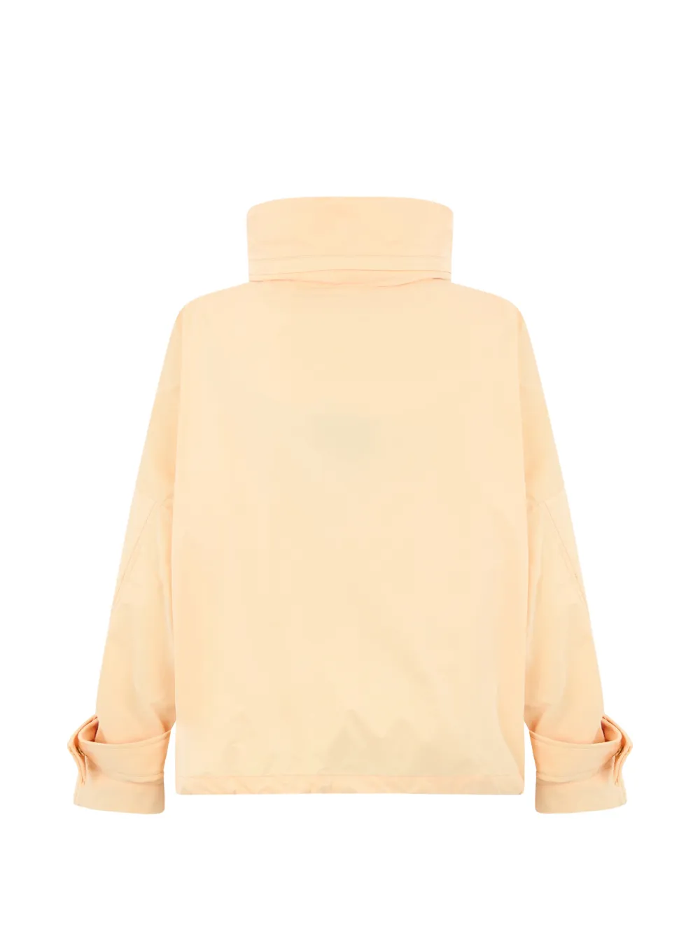  Moorer Oversized High-neck Jacket - Neutrals 