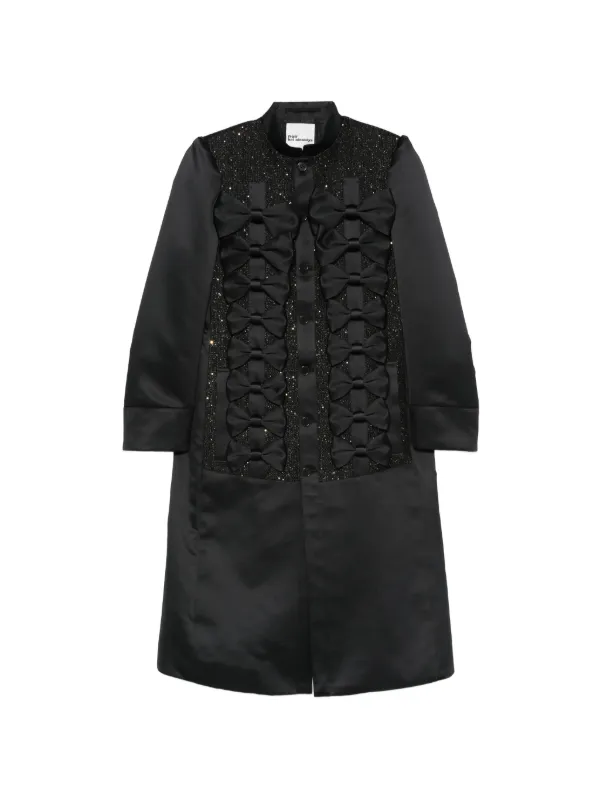 Noir Kei Ninomiya スパンコール コート | ブラック | FARFETCH JP