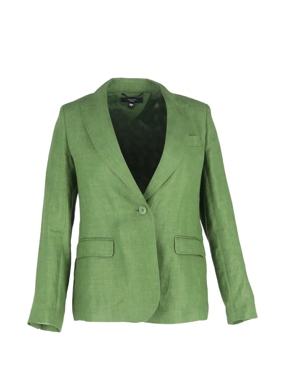 Max Mara Nalut single-breasted blazer - Verde