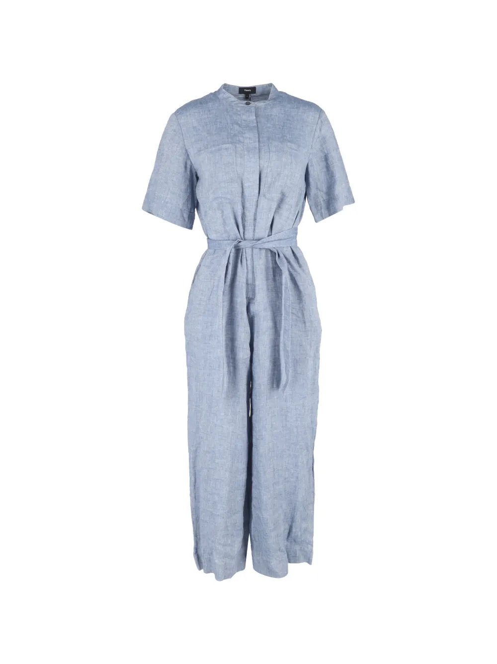 Theory patch-pocket jumpsuit - Blu