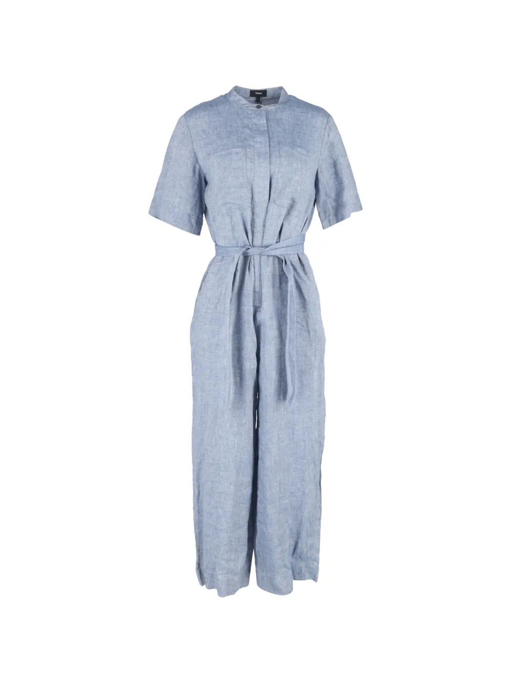 Theory patch-pocket jumpsuit - Blu