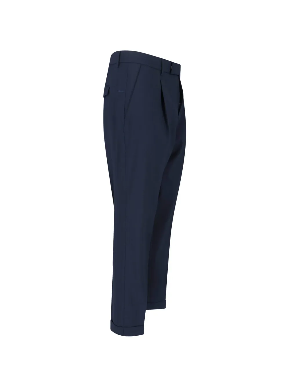  Cruna Pleated Trousers - Blue 