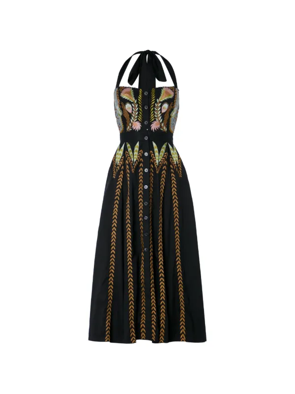 temperley embroidered dress Embroidery by Day, Embroidery by Night