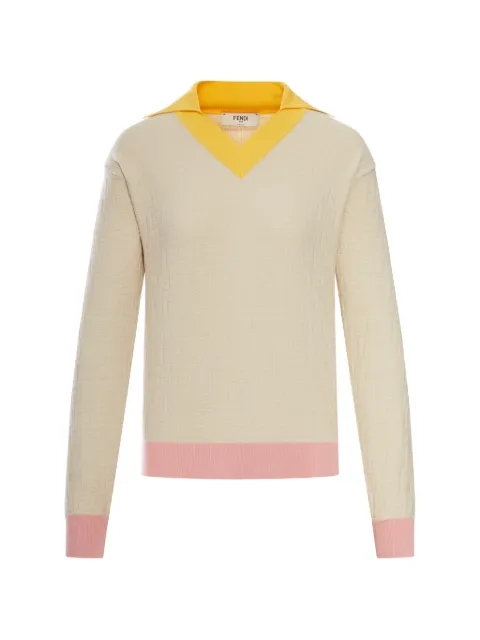 FENDI — V-neck sweater
