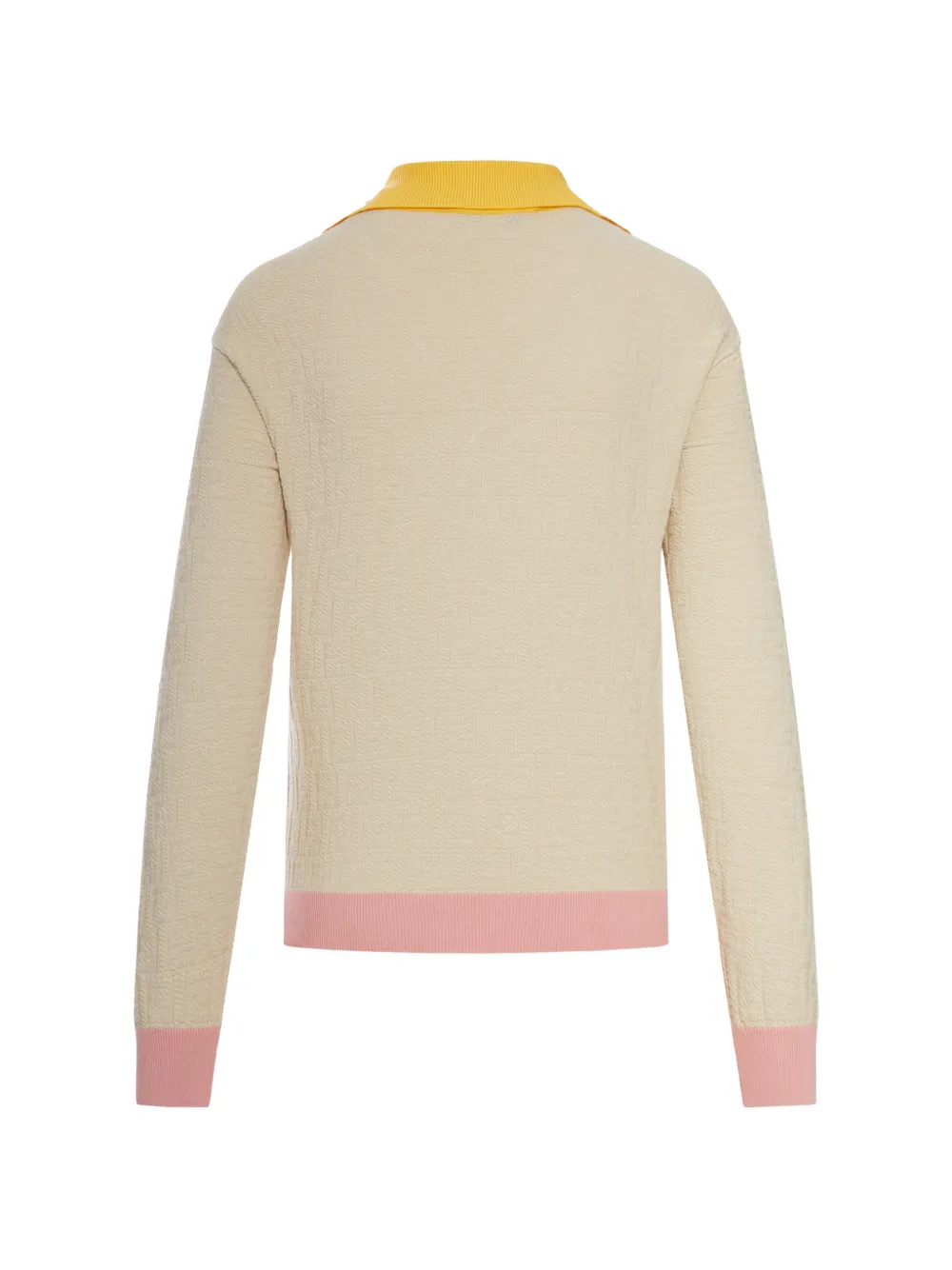  Fendi V-neck Sweater - Neutrals 