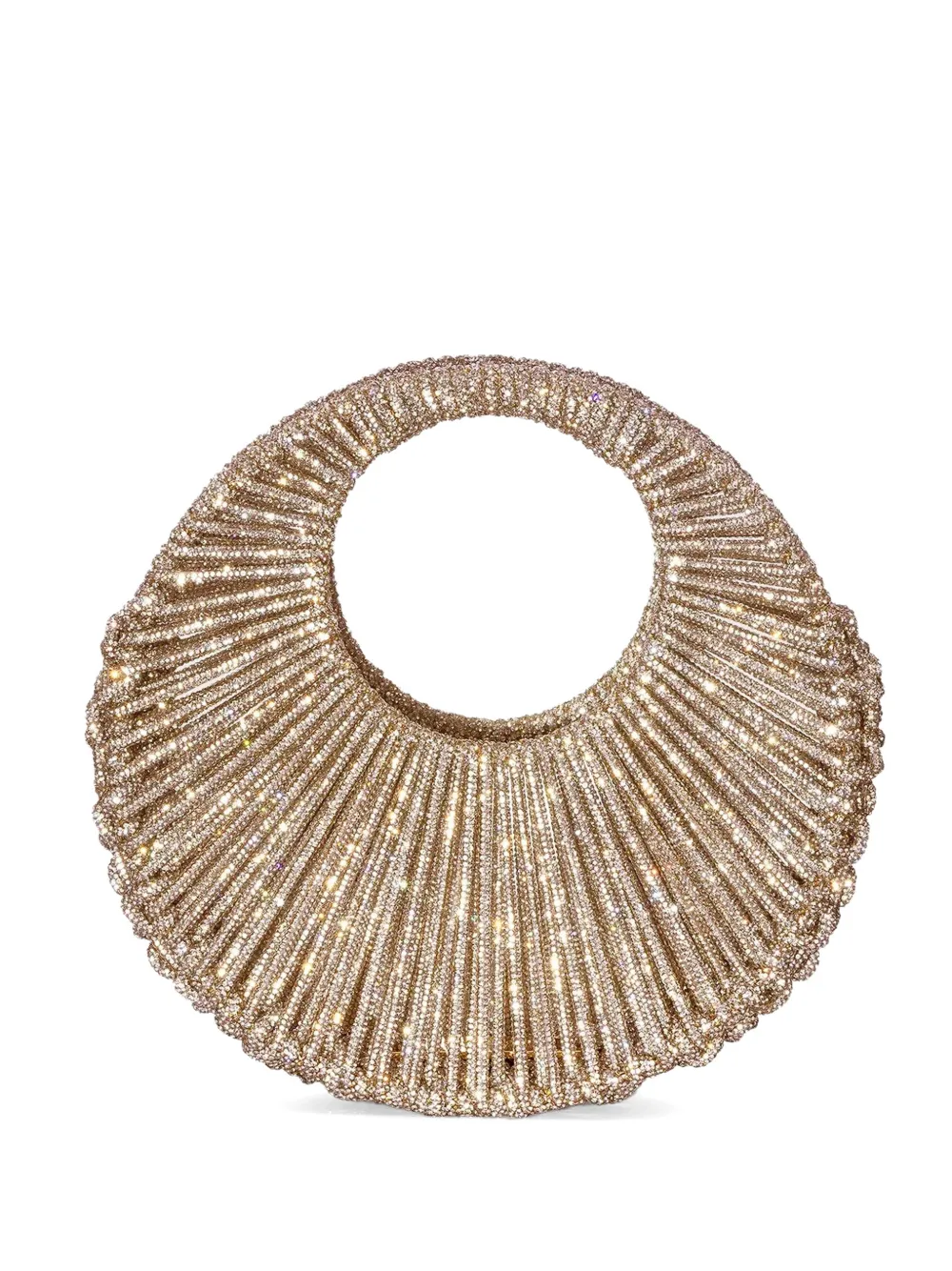 Hibourama resin metallic tote bag - Oro