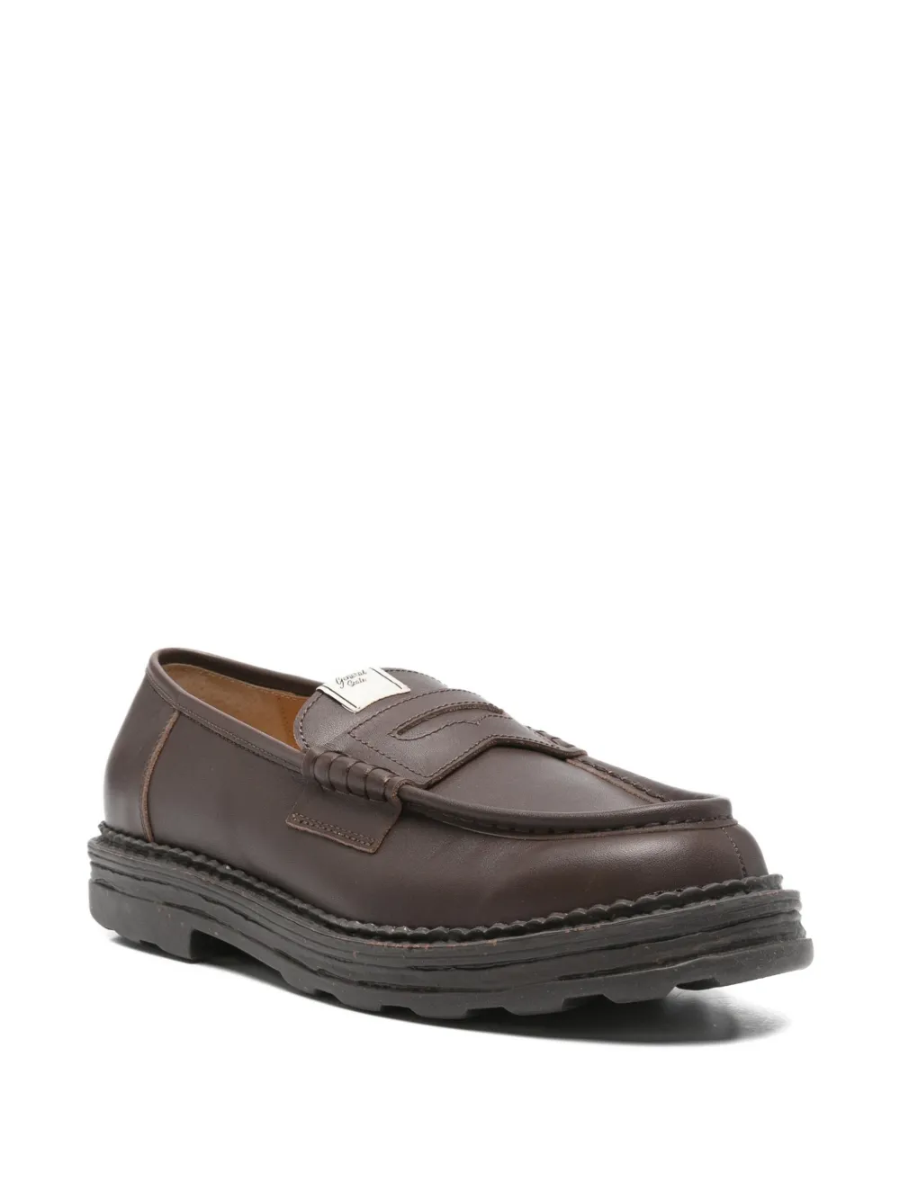 Maison MIHARA YASUHIRO slip-on penny loafers Bruin