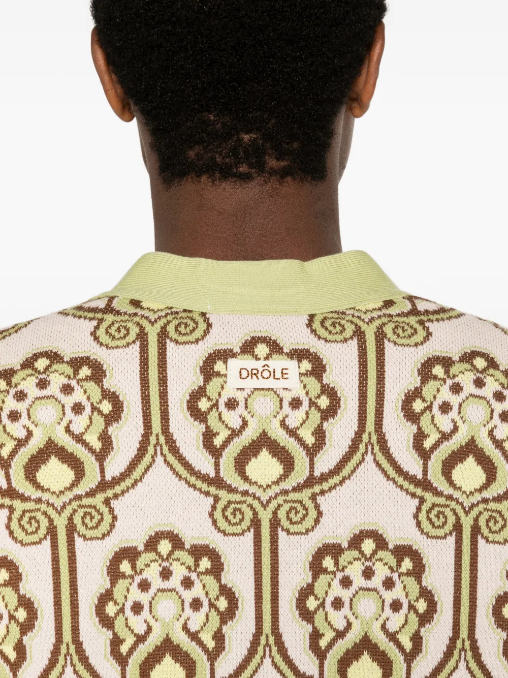Drôle De Monsieur Tapisserie Florale vest Roze