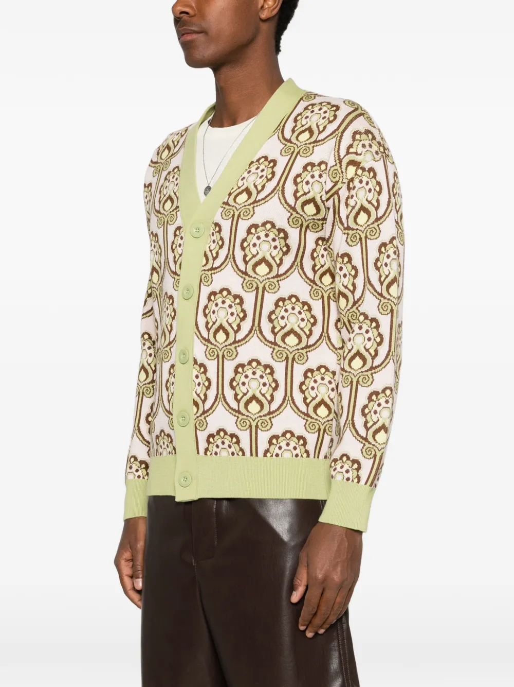 Drôle De Monsieur Tapisserie Florale vest Roze