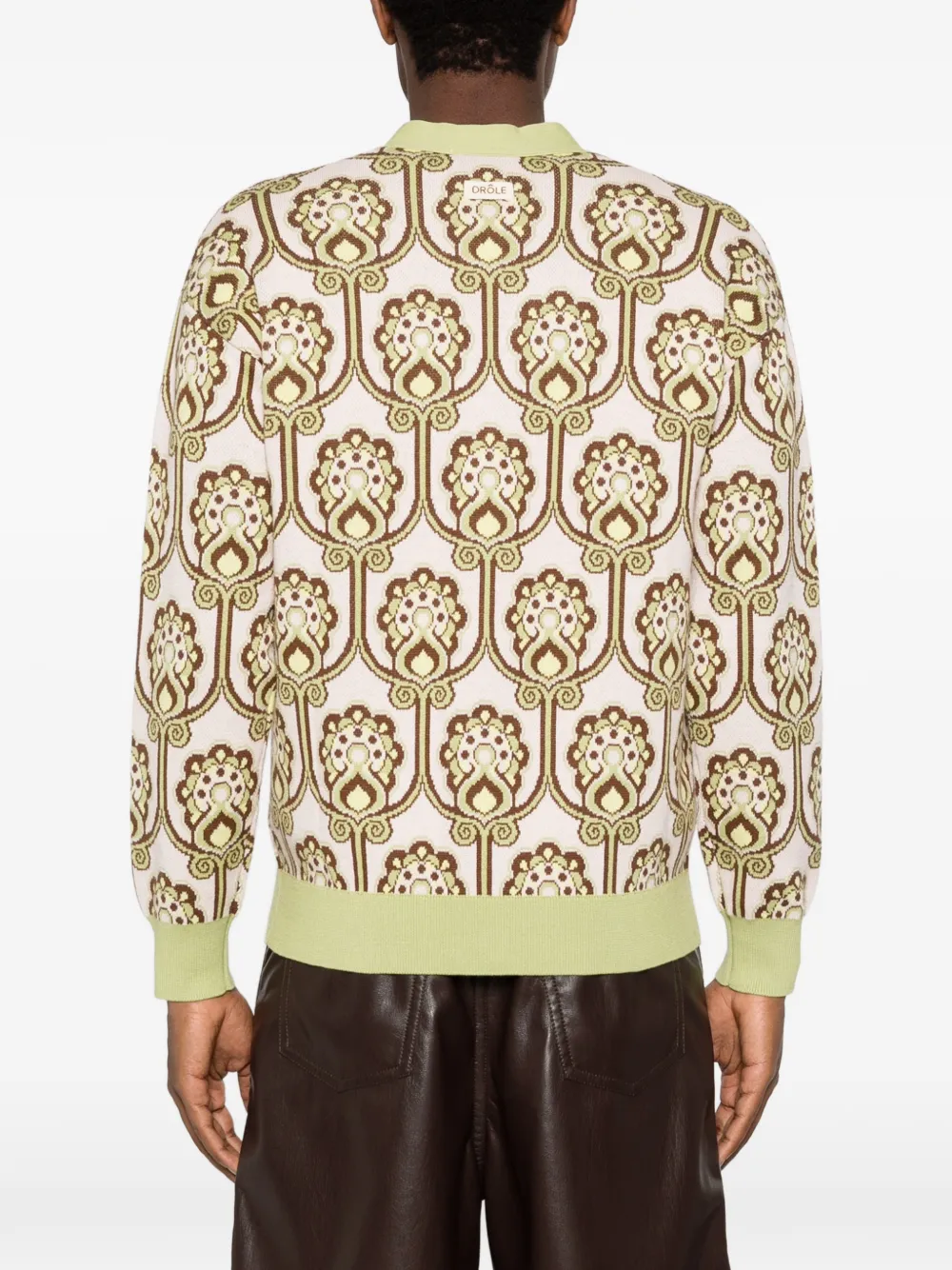 Drôle De Monsieur Tapisserie Florale vest Roze