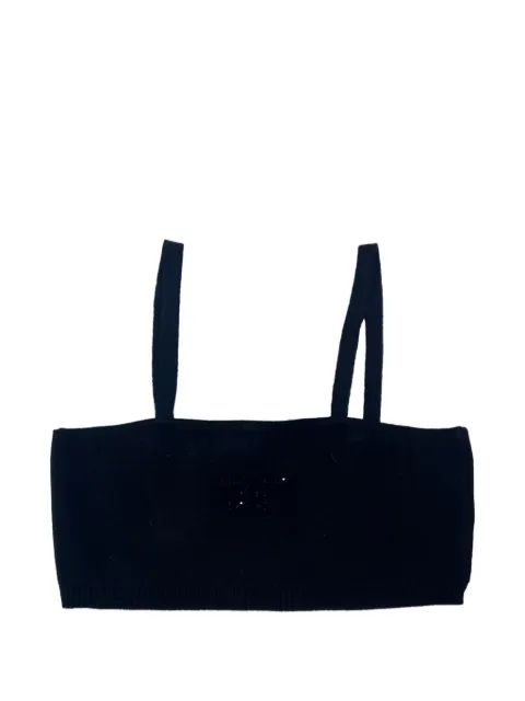 Elisabetta Franchi La Mia Bambina top negro