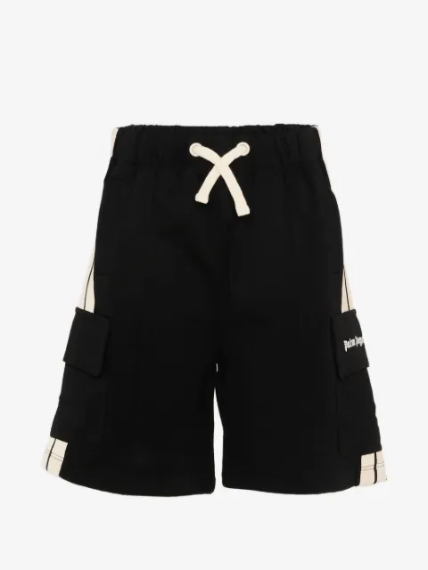 Palm Angels Kids pantalones cortos con detalle de rayas