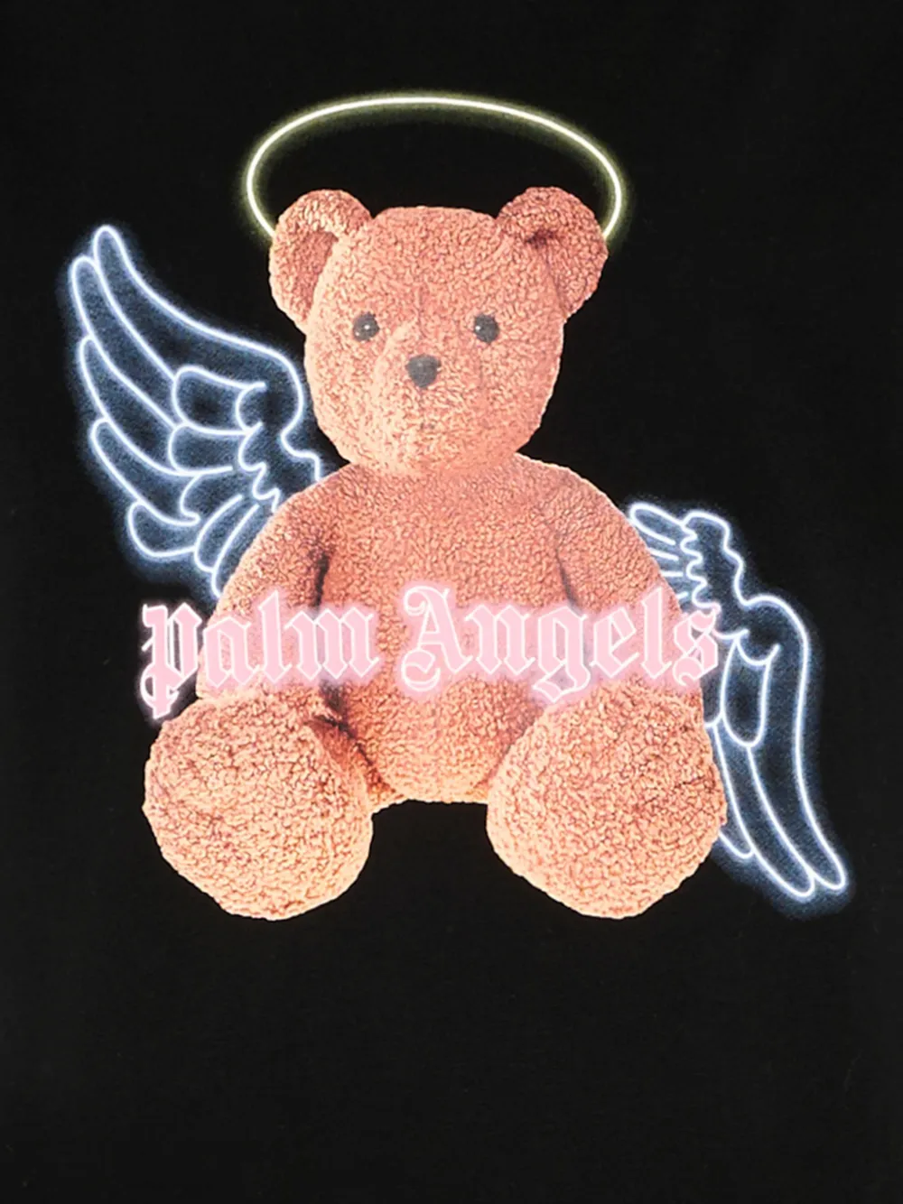 Palm Angels Kids Jurk met grafische print Zwart