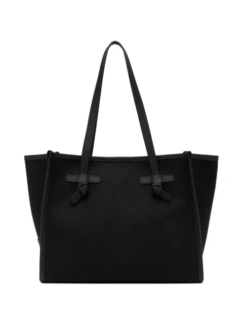 GIANNI CHIARINI Marcella leather trim shopping tote