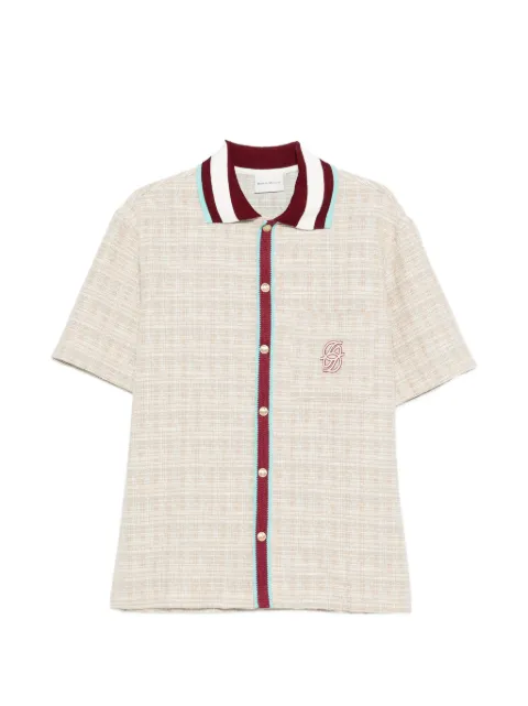 Drôle De Monsieur tweed shirt