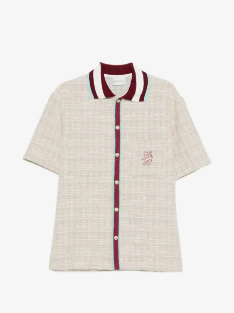 Drôle De Monsieur tweed shirt