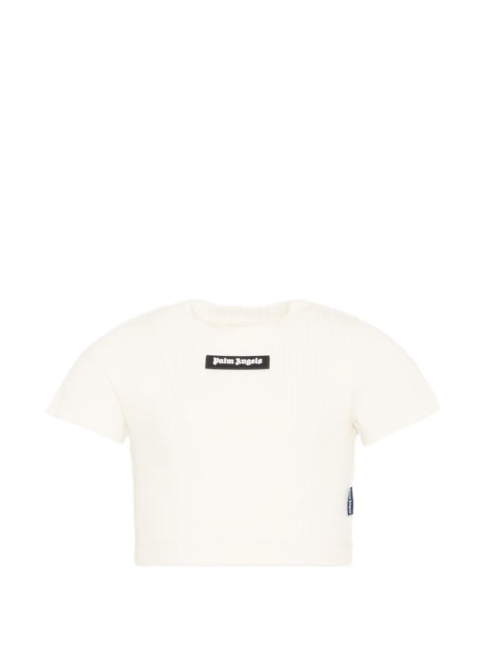 Palm Angels Kids logo t-shirt - Toni neutri