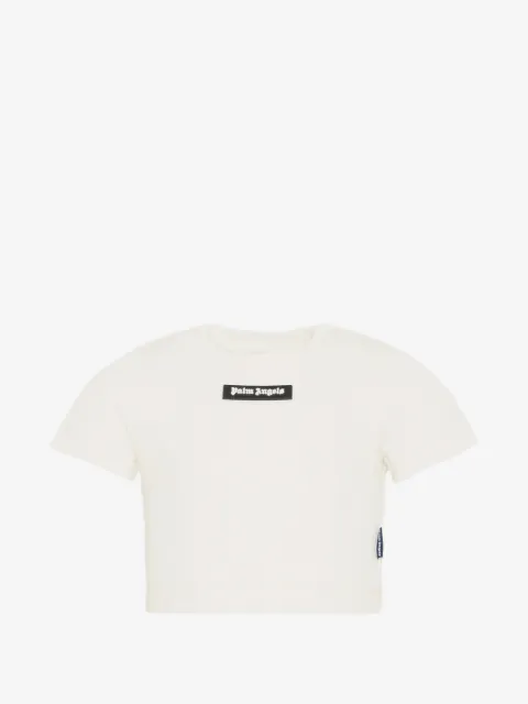Palm Angels Kids logo t-shirt