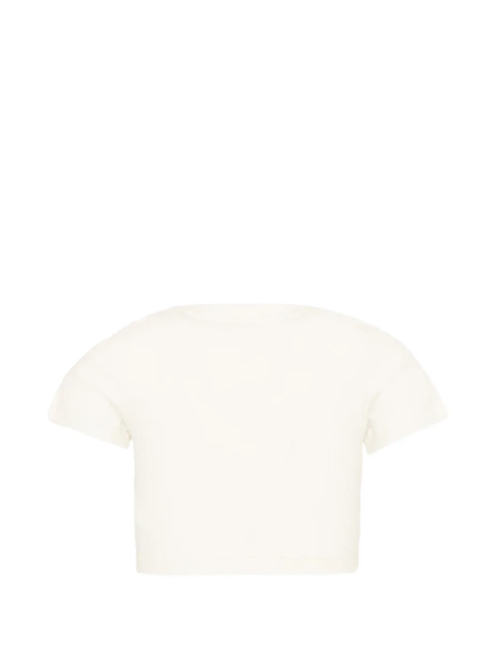 Palm Angels Kids T-shirt met logo Beige