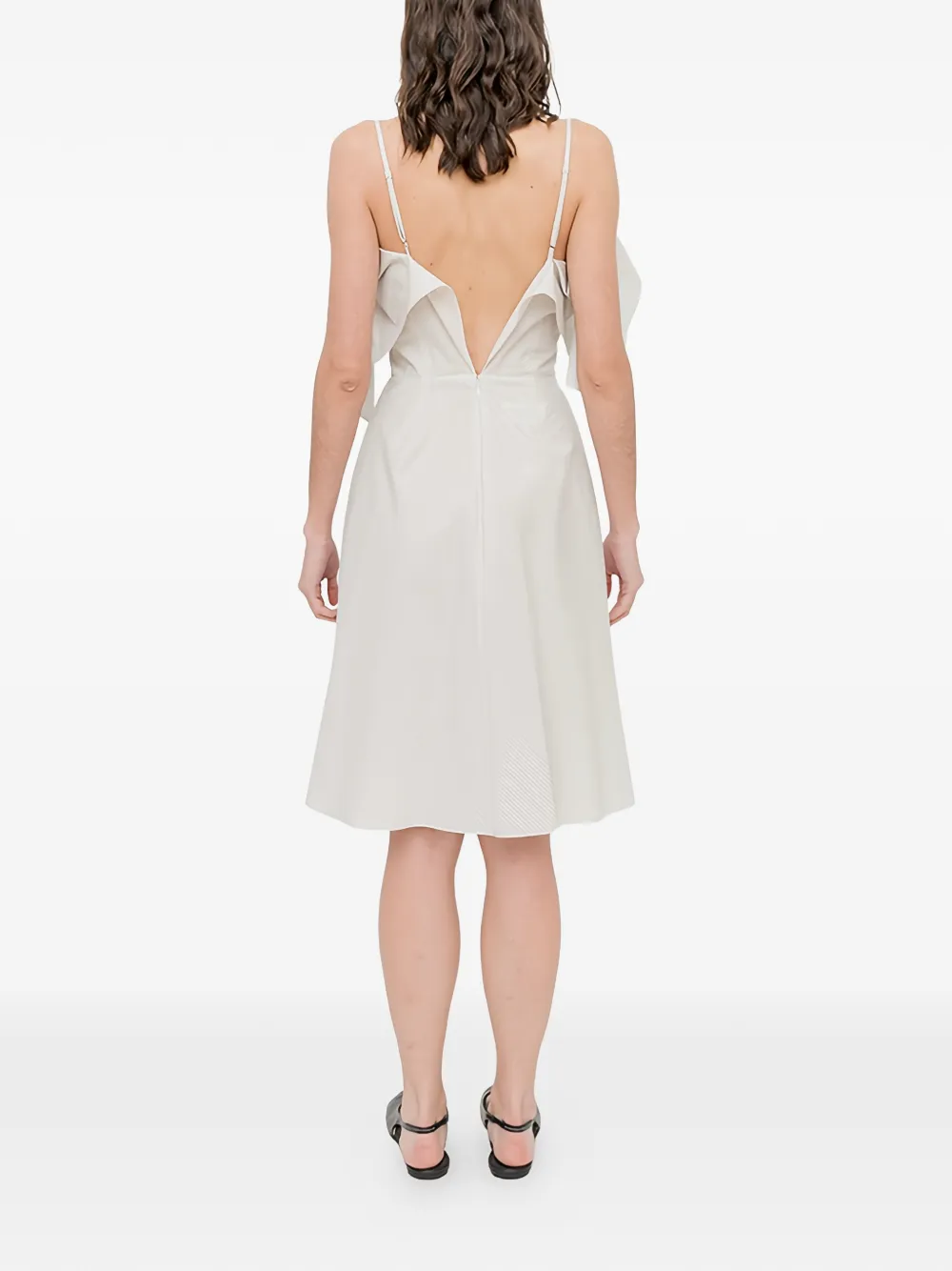 MM6 Maison Margiela Jurk met open schouders Beige