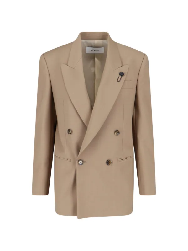 Lardini Cameron Blazer in Neutrals