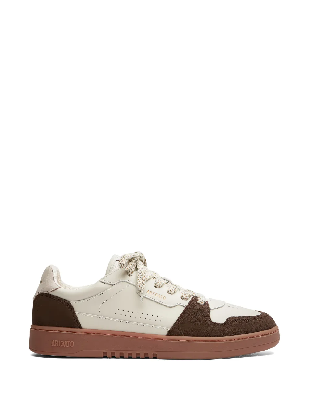 Axel Arigato Dice Lo donkerbeige low-top sneakers